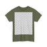 Keffiyeh Pattern Heavy Cotton Tee - Modern Mesh Design Streetwear T-Shirt